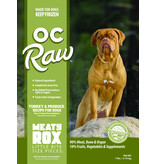OC Raw Pet Food OC Raw Frozen Meaty Rox Dog Food | Turkey & Produce 7 lb (*Frozen Products for Local Delivery or In-Store Pickup Only. *)