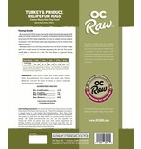 OC Raw Pet Food OC Raw Frozen Meaty Rox Dog Food | Turkey & Produce 3 lb (*Frozen Products for Local Delivery or In-Store Pickup Only. *)