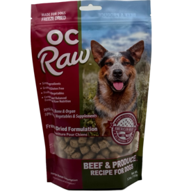 OC Raw Pet Food OC Raw Freeze Dried Rox Dog Food | Beef & Produce 5.5 oz