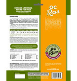 OC Raw Pet Food OC Raw Freeze Dried Sliders Dog Food | Chicken & Produce 14 oz