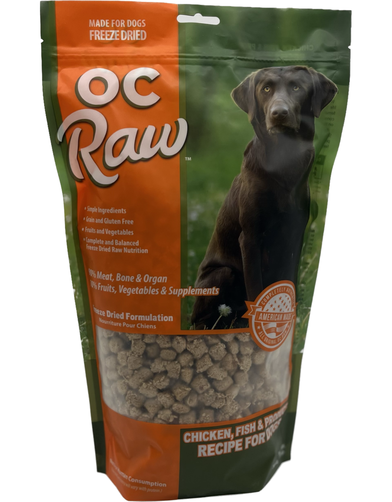 OC Raw Pet Food OC Raw Freeze Dried Rox Dog Food | Chicken, Fish & Produce 20 oz