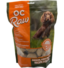 OC Raw Pet Food OC Raw Freeze Dried Sliders Dog Food | Chicken, Fish & Produce 14 oz