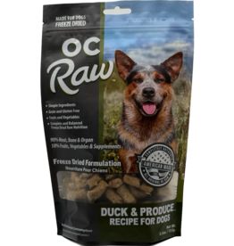 OC Raw Pet Food OC Raw Freeze Dried Rox Dog Food | Duck & Produce 5.5 oz
