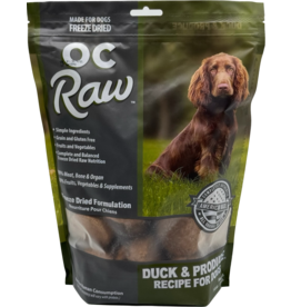 OC Raw Pet Food OC Raw Freeze Dried Sliders Dog Food | Duck & Produce 14 oz