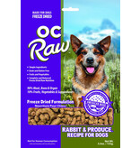 OC Raw Pet Food OC Raw Freeze Dried Rox Dog Food | Rabbit & Produce 5.5 oz