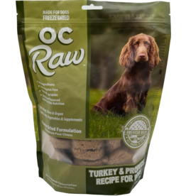 OC Raw Pet Food OC Raw Freeze Dried Sliders Dog Food | Turkey & Produce 14 oz