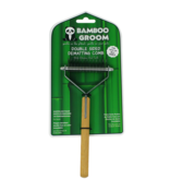 Bamboo Groom Bamboo Groom | Double Sided Dematting Comb with Stainless Steel Teeth
