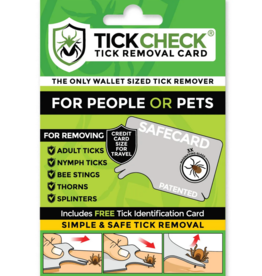 TickCheck TickCheck | Tick Safecard Wallet Sized Remover and ID Card