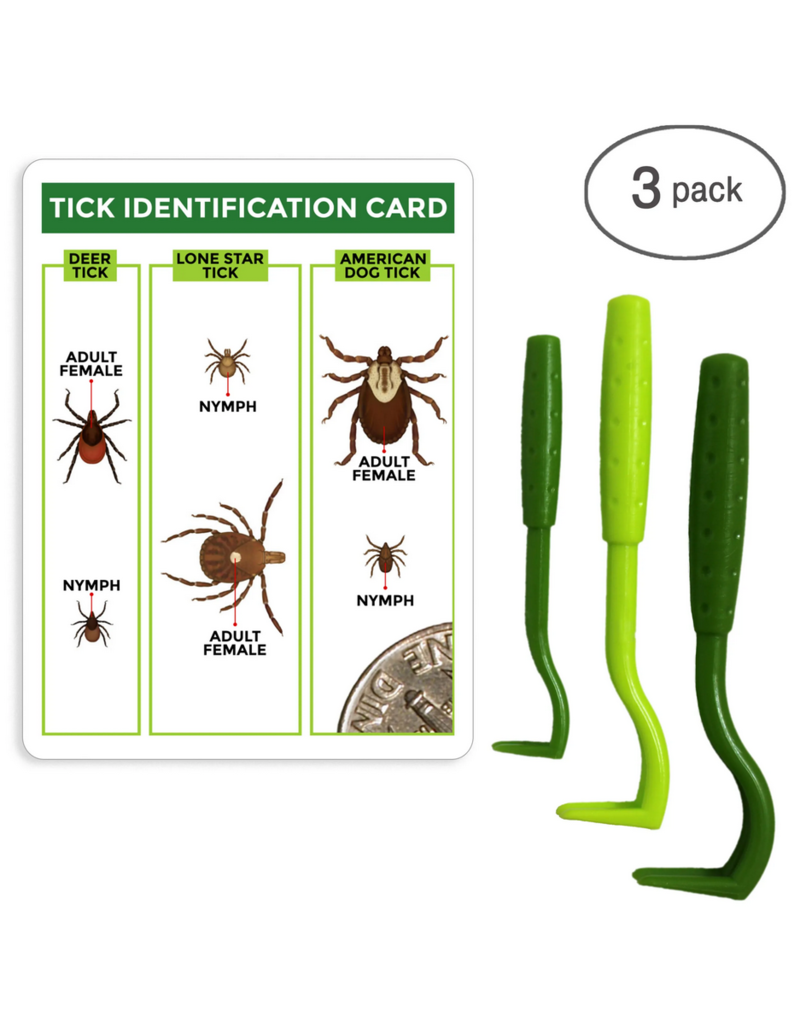 TickCheck TickCheck | Tick Remover Twisters 3 pk with ID Card