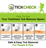 TickCheck TickCheck | Tick Remover Spoons 3 pk with ID Card