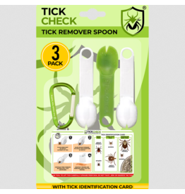 TickCheck TickCheck | Tick Remover Spoons 3 pk with ID Card