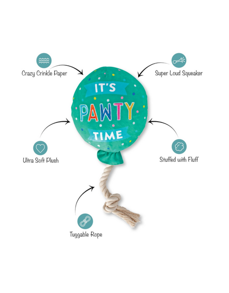 Pet Shop Pet Shop Fringe Studio Plush Dog Toy | You Pawty Time Balloon