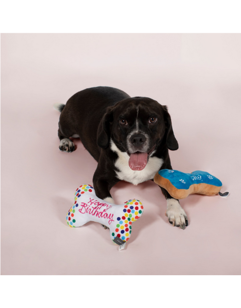 Pet Shop Pet Shop Fringe Studio Plush Dog Toy | Birthday Bones 2 pk