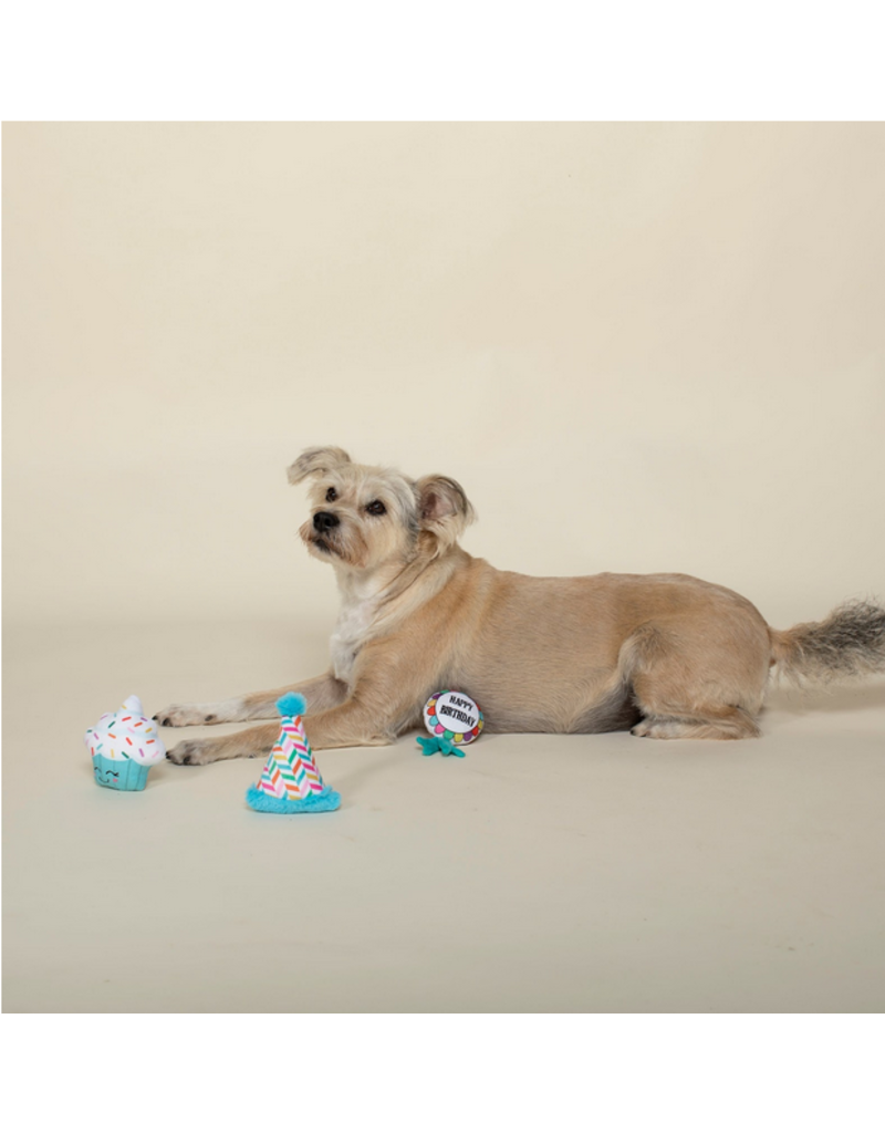 Pet Shop Pet Shop Fringe Studio Plush Dog Toy | Happy Bark-Day 3 pk