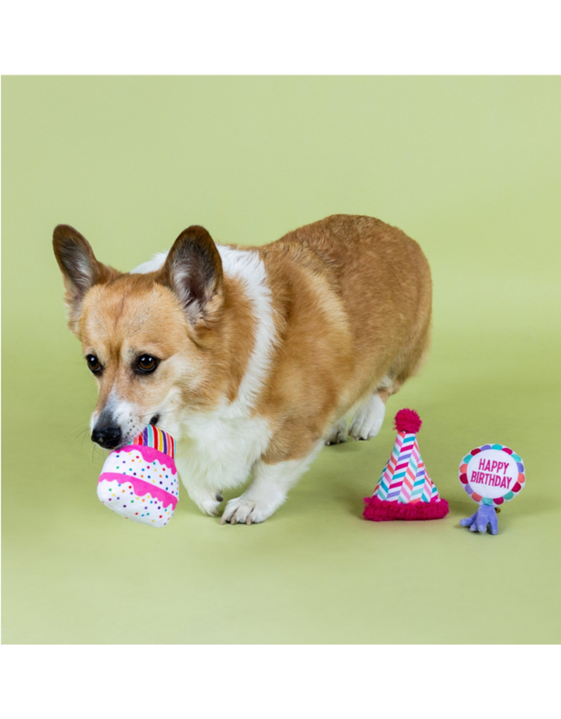 Pet Shop Pet Shop Fringe Studio Plush Dog Toy | Can I Get a Woof-Woof Birthday 3 pk