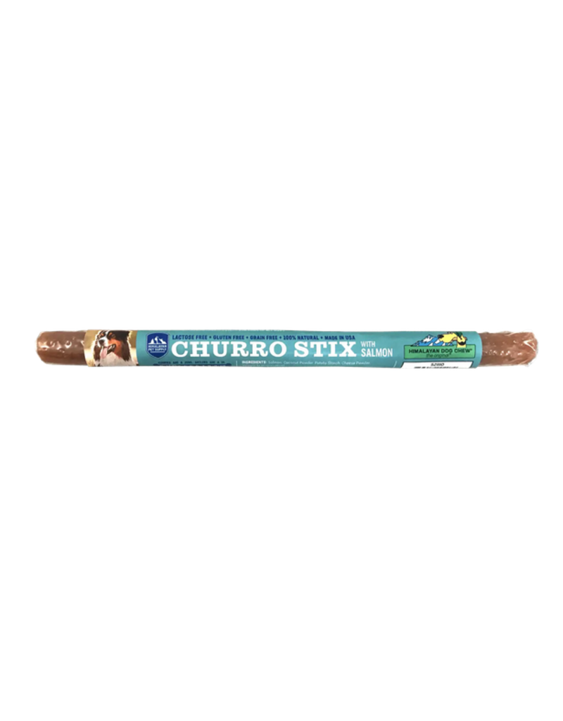 Himalayan Dog Chew Himalayan Dog Chews | Churro Stix with Salmon 2.25 oz 10"