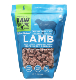 Raw Dynamic Raw Dynamic Frozen Raw Dog Food | Pasture Raised Lamb Cubes 6 lb (*Frozen Products for Local Delivery or In-Store Pickup Only. *)