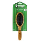 Bamboo Groom Bamboo Groom | Large Oval Pin Brush with Stainless Steel Pins