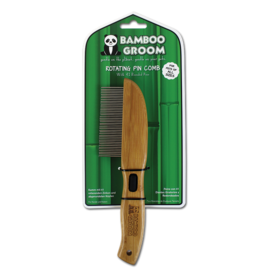 Bamboo Groom Bamboo Groom | Rotating Pin Comb with 41 Rounded Pins