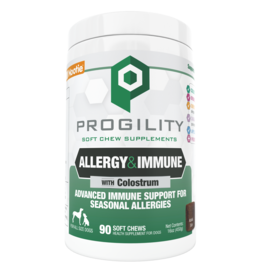 Nootie Nootie Progility Soft Chews | Allergy & Immune with Colostrum for Dogs 90 Chews