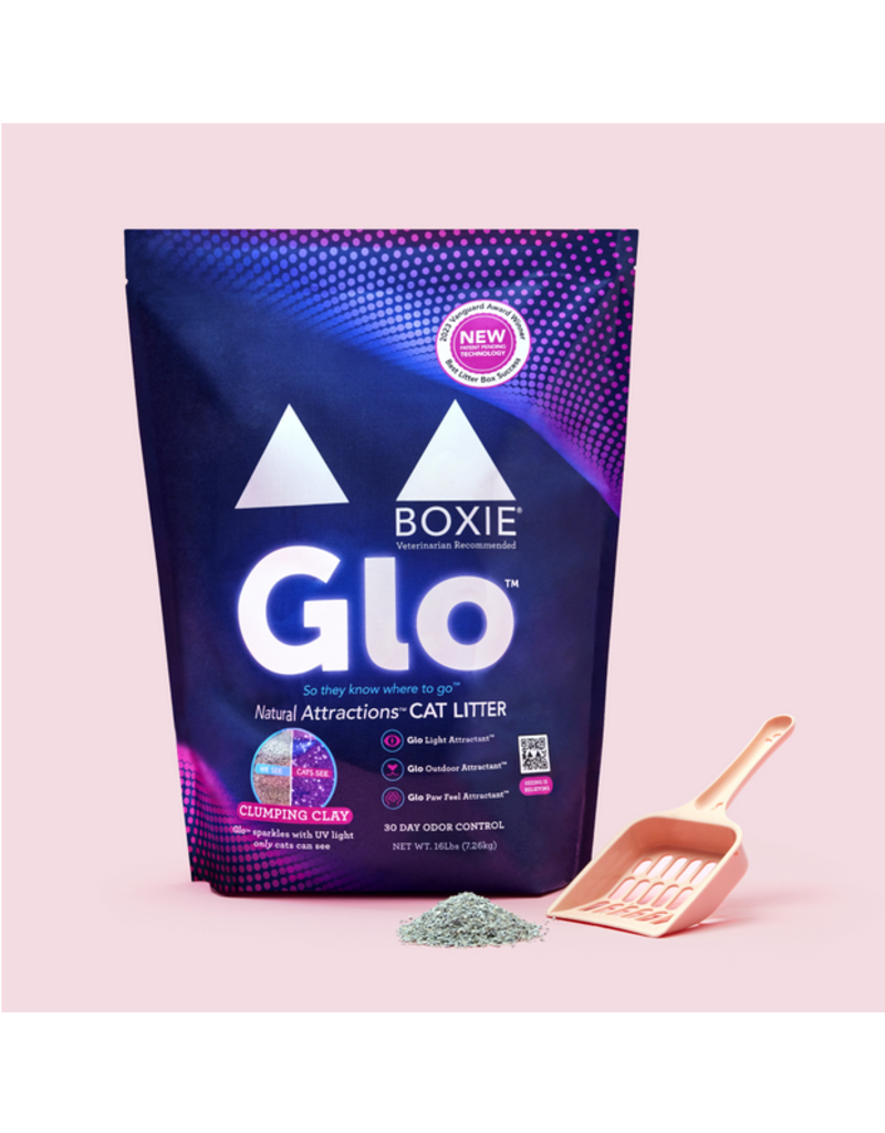 BoxieCat BoxieCat Litter | GLO Attract Clay Clumping 16 lb Pouch (* Litter 12 lbs or More for Local Delivery or In-Store Pickup Only. *)