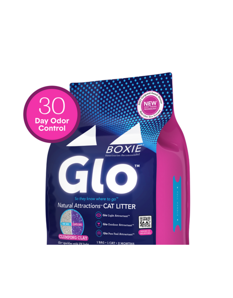 BoxieCat BoxieCat Litter | GLO Attract Clay Clumping 40 lb (* Litter 12 lbs or More for Local Delivery or In-Store Pickup Only. *)