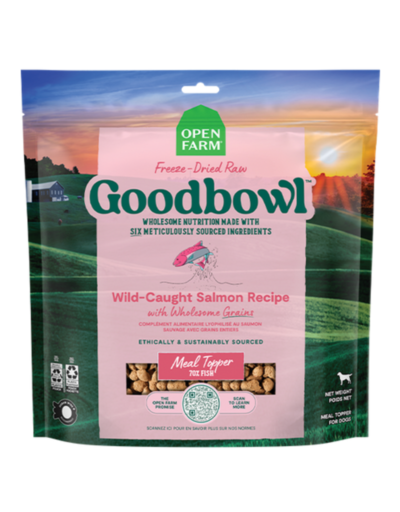 Open Farm Open Farm Goodbowl Freeze Dried | Wild Caught Salmon Recipe for Dogs 8 oz