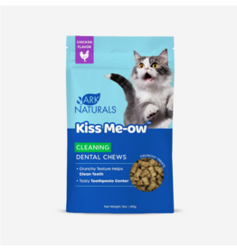 Ark Naturals Ark Naturals Dental Treats | Kiss Me-ow  Cleaning Crunchy Chicken Treats for Cats 3 oz