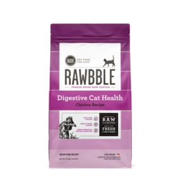 Bixbi z Bixbi Rawbble Cat Kibble | Digestive Health Chicken Recipe 3 lb