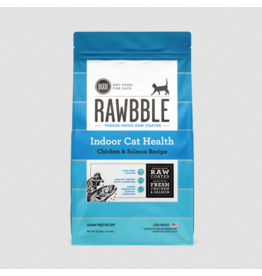 Bixbi z Bixbi Rawbble Cat Kibble | Indoor Health Chicken & Salmon Recipe 10 lb