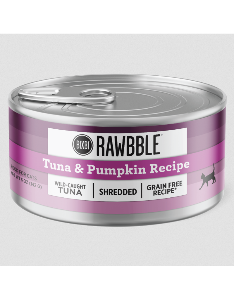 Bixbi Bixbi Rawbble Canned Cat Food | Tuna with Pumpkin Shreds 5 oz single