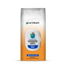 Earthbath DISC/M Earthbath Dog Grooming Wipes | Oatmeal & Aloe - Vanilla & Almond 30 ct