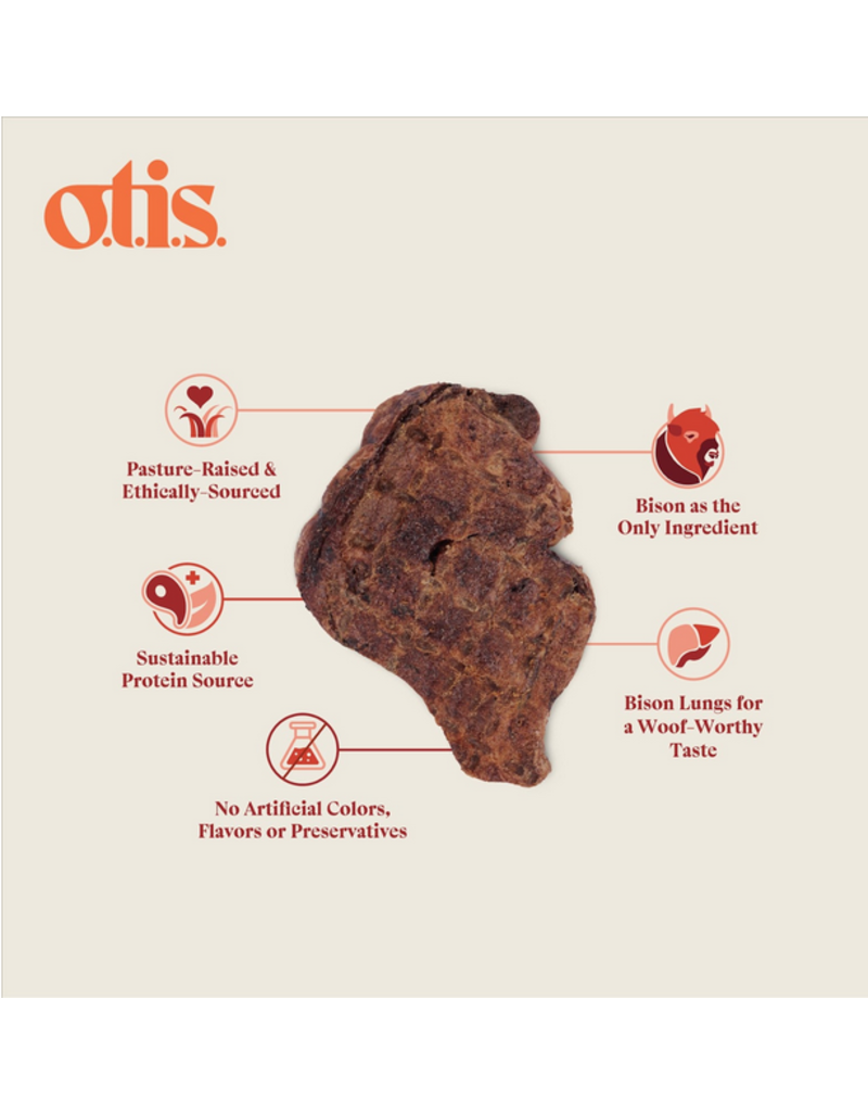 OTIS OTIS Dog Treats | Wild Things Elk Jerky Recipe 4 oz