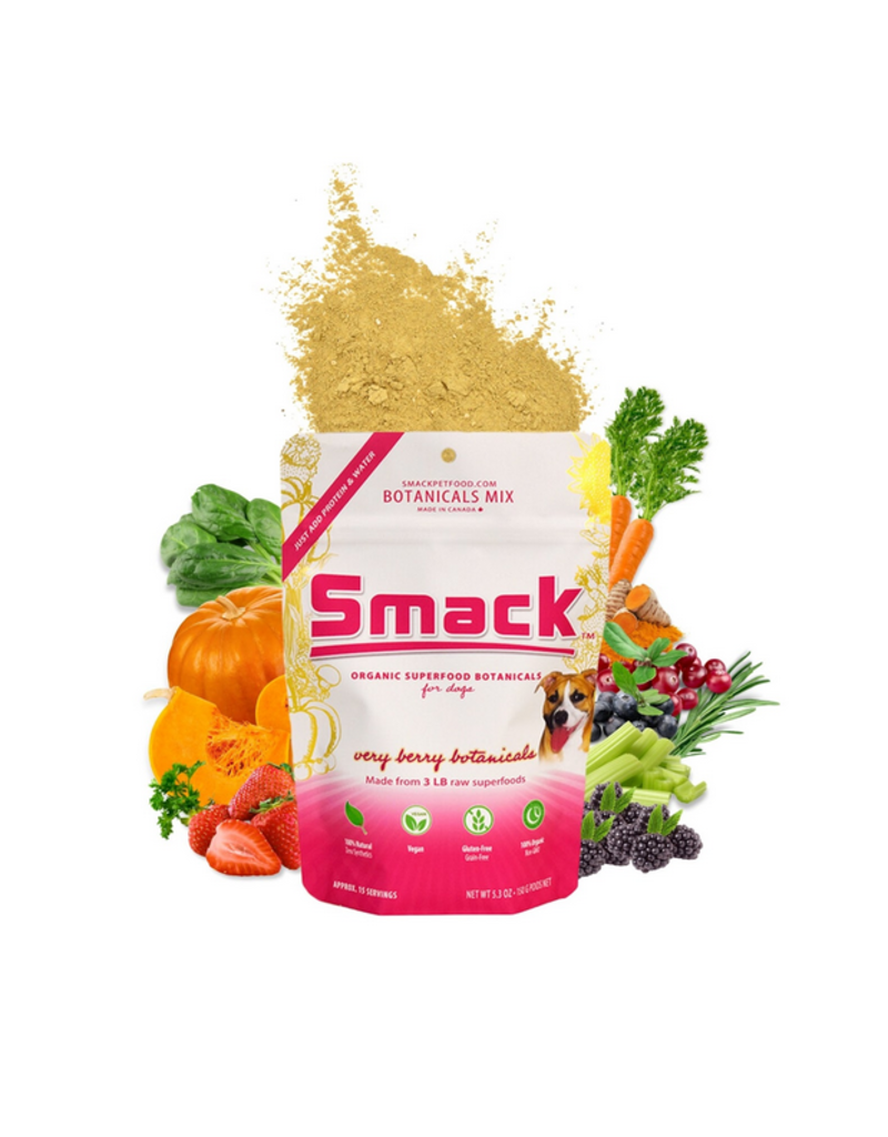 Smack Smack Superfood Mix for Dogs | Very Berry Botanicals 5.3 oz