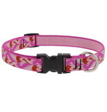 Lupine Lupine Originals 3/4" Dog Collar | Pink Wave 15"-25" Limited Edition 2024