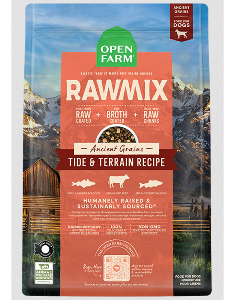 Open Farm Open Farm RawMix Dog Kibble | Ancient Grains Tide & Terrain Recipe 3.5 lb