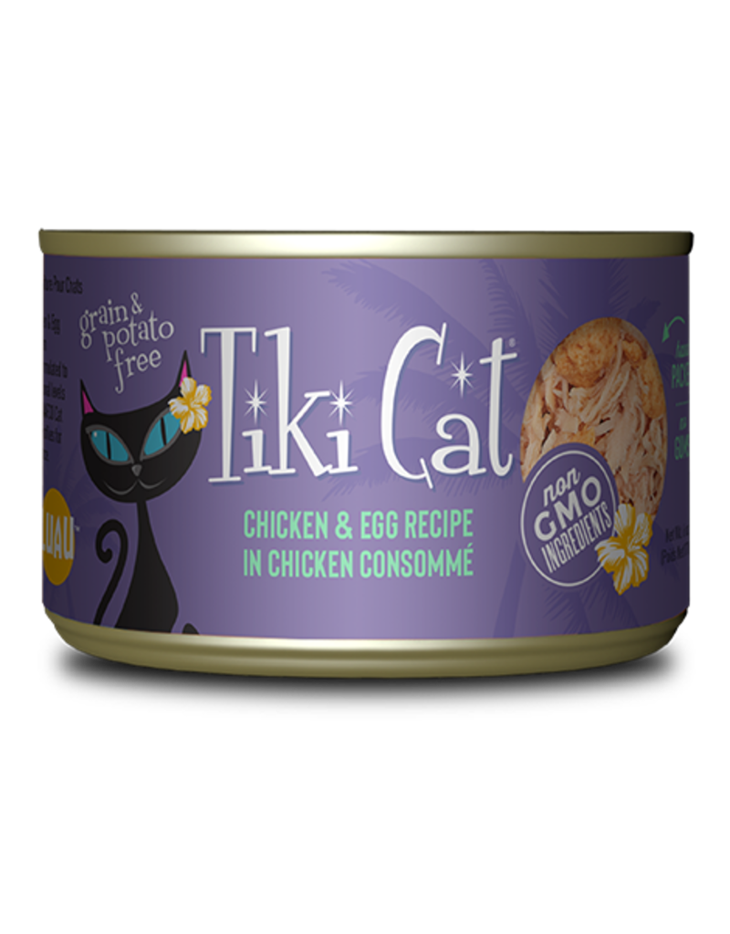 Tiki Cat Tiki Cat Canned Cat Food | Luau Koolina Luau Chicken & Egg Recipe 10 oz single