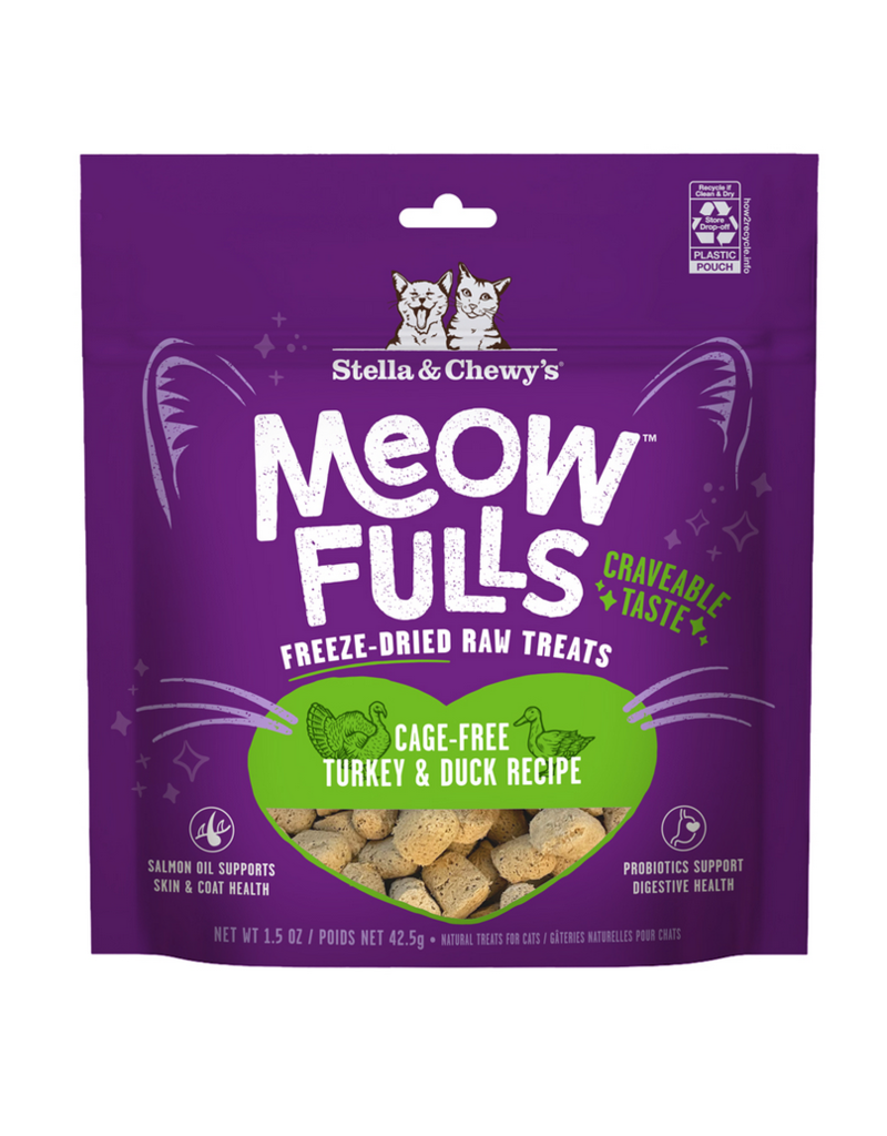 Stella & Chewy's Stella & Chewy's Meow Fulls Freeze Dried Cat Treats | Turkey & Duck 1.5 oz