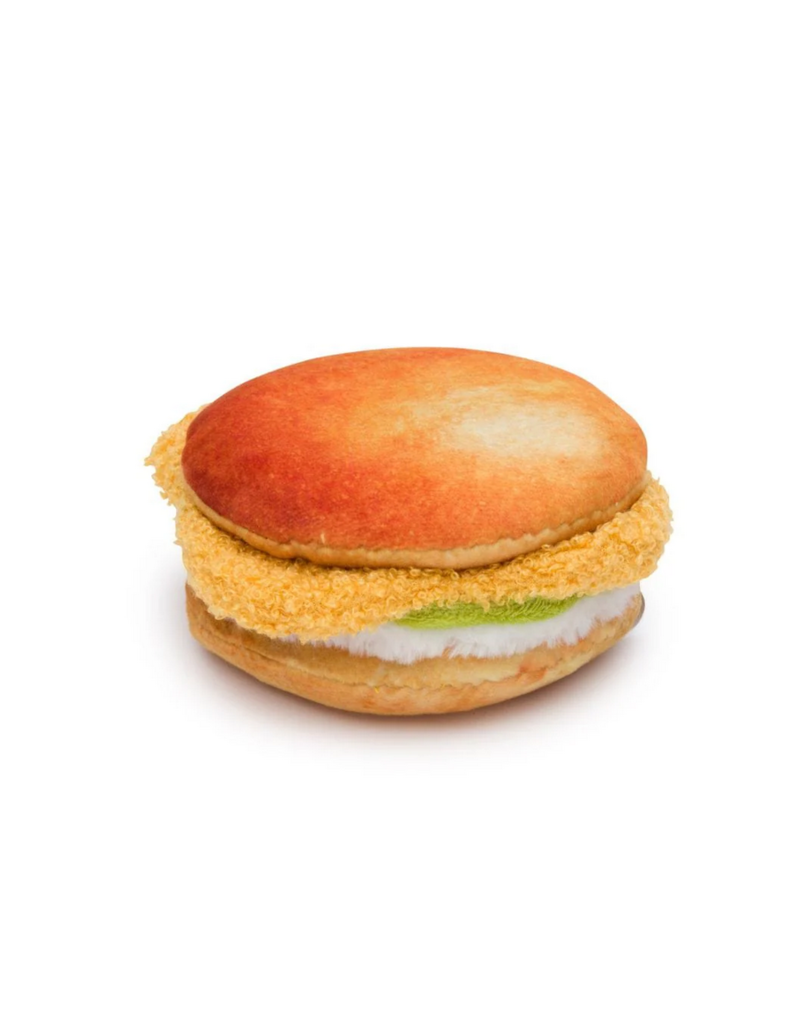 fabdog Fab Dog Plush Toys | Fast Foodies Pupeyes Chicken Sandwich