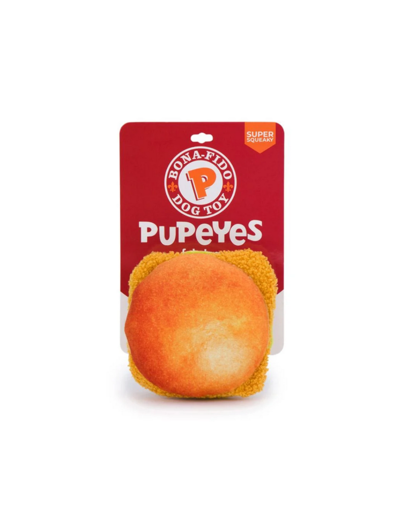 fabdog Fab Dog Plush Toys | Fast Foodies Pupeyes Chicken Sandwich