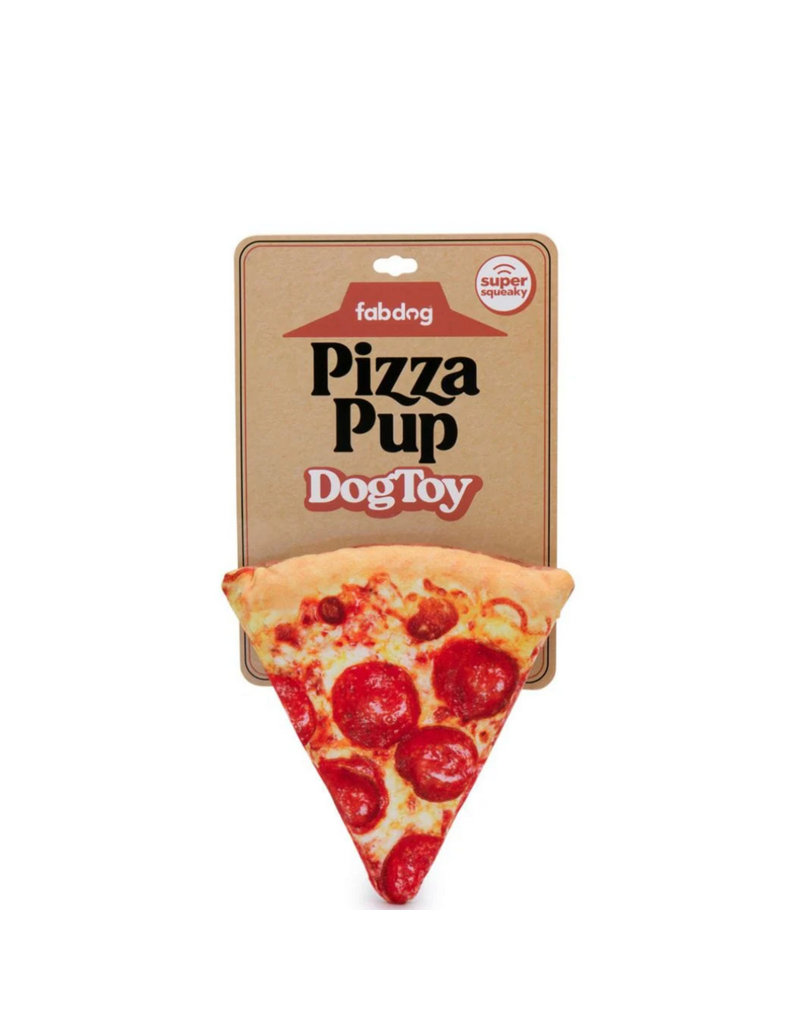 fabdog Fab Dog Plush Toys | Fast Foodies Pizza Pup Slice