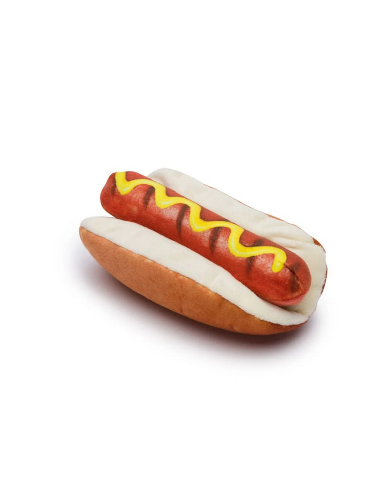 fabdog Fab Dog Plush Toys | Fast Foodies Famous Hot Dog