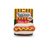 fabdog Fab Dog Plush Toys | Fast Foodies Famous Hot Dog