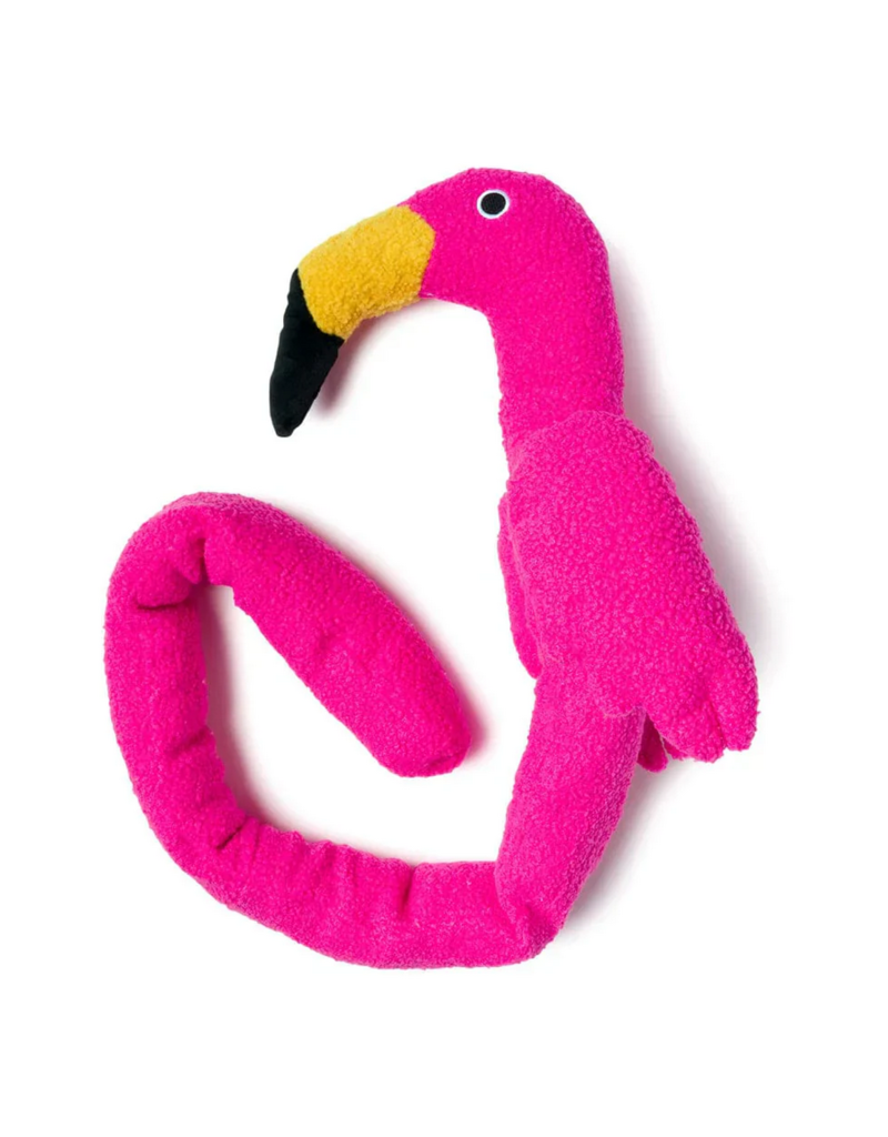 fabdog Fab Dog Plush Toys | Twisty Flamingo 5 ft