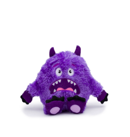 fabdog Fab Dog Plush Toys | Fluffy Purple Monster