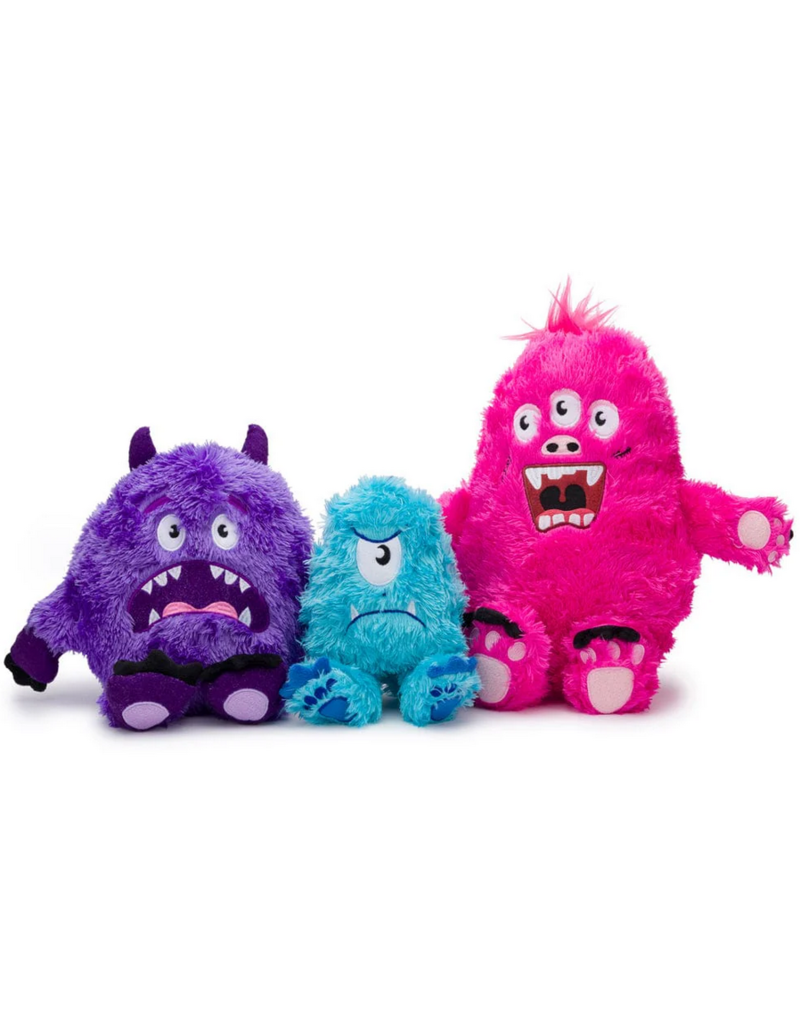 fabdog Fab Dog Plush Toys | Fluffy Blue Monster