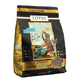 Lotus Natural Pet Food Lotus Oven Baked Cat  Kibble | Grain Free Chicken Recipe 5 lb