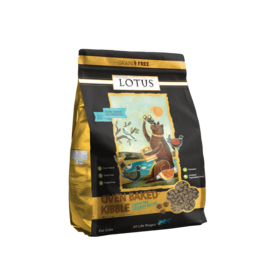 Lotus Natural Pet Food z Lotus Oven Baked Cat  Kibble | Grain Free Chicken Recipe 2.2 lb