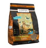 Lotus Natural Pet Food z Lotus Oven Baked Cat  Kibble | Grain Free Duck Recipe 5 lb