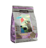 Lotus Natural Pet Food Lotus Oven Baked Dog  Kibble | Grain Free Small Bites Lamb & Turkey Liver Recipe 4 lb